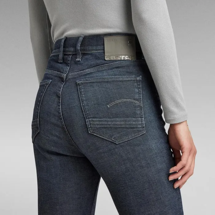 Skinny Women GStar RAW Kafey Ultra High Skinny Jeans Worn In Nightshadow