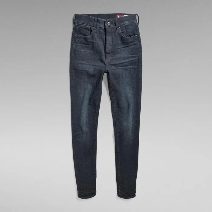 Skinny Women GStar RAW Kafey Ultra High Skinny Jeans Worn In Nightshadow