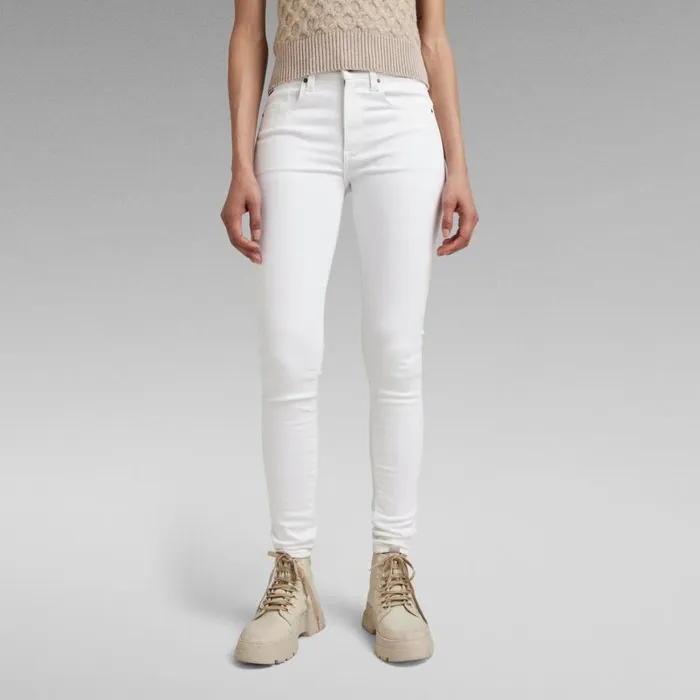 Skinny Women GStar RAW Lhana Skinny Jeans White