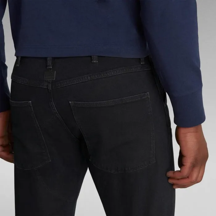 Slim Men GStar RAW 5620 3D Slim Jeans Worn In Black Varnish