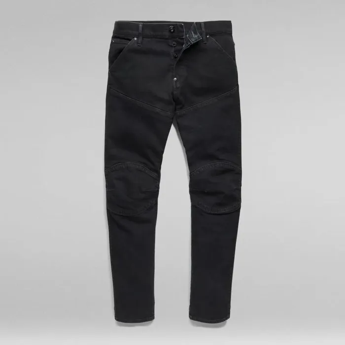 Slim Men GStar RAW 5620 3D Slim Jeans Worn In Black Varnish