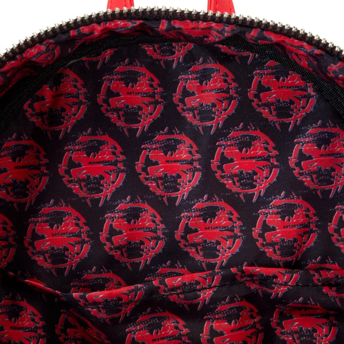 SpiderVerse Miles Morales Hoodie Cosplay Lenticular Mini Backpack Unisex Loungefly Backpacks SpiderVerse Miles Morales Hoodie Cosplay Lenticular Mini Backpack Unisex Loungefly Backpacks