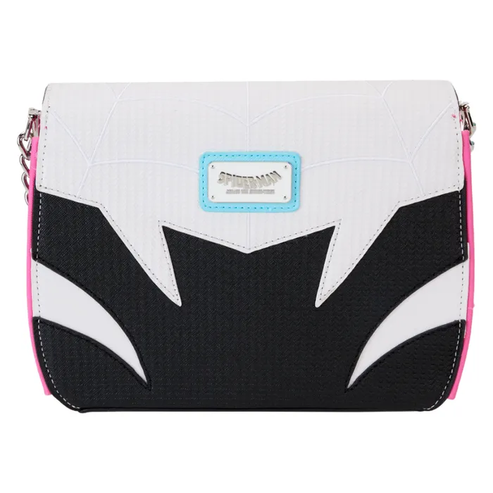 SpiderVerse SpiderGwen Crossbody Bag Unisex Loungefly Crossbody Bags SpiderVerse SpiderGwen Crossbody Bag Unisex Loungefly Crossbody Bags