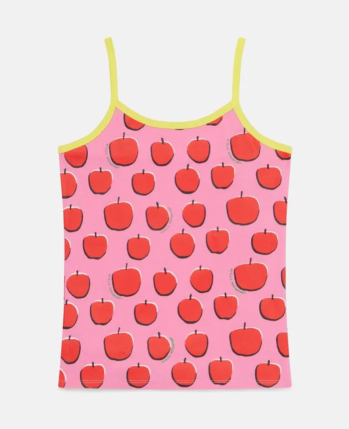 Stella McCartney 7 Pack Of Apple Print Days Of The Week Vests Multicolour Kids Newborn 0 8211 24 Months Stella McCartney 7 Pack Of Apple Print Days Of The Week Vests Multicolour Kids Newborn 0 8211 24 Months