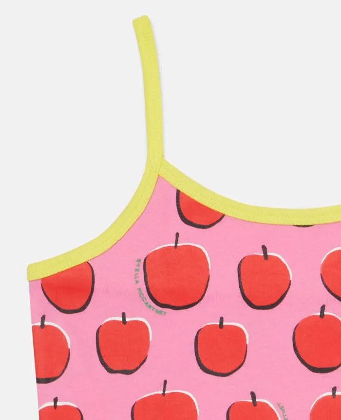 Stella McCartney 7 Pack Of Apple Print Days Of The Week Vests Multicolour Kids Newborn 0 8211 24 Months Stella McCartney 7 Pack Of Apple Print Days Of The Week Vests Multicolour Kids Newborn 0 8211 24 Months