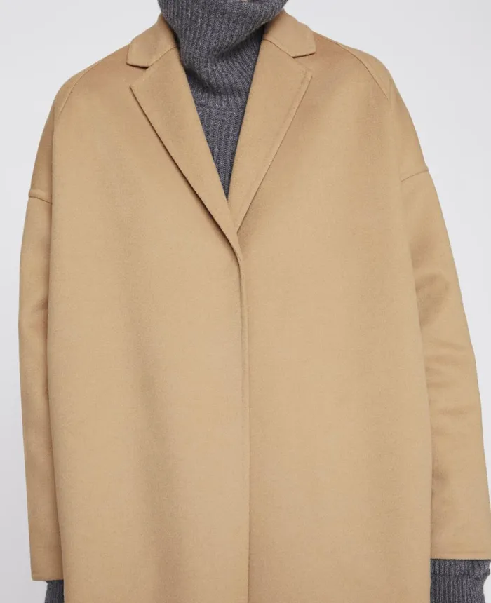 Stella McCartney Bilpin Coat Camel Women Coats And Jackets