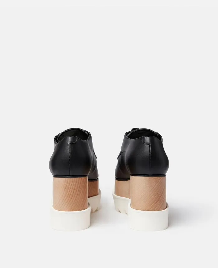 Stella McCartney Elyse Platforms Black Women Wedges