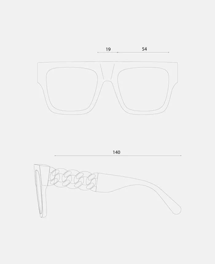Stella McCartney Falabella Square Sunglasses Shiny Transparent Gradient Brown Women Sunglasses Stella McCartney Falabella Square Sunglasses Shiny Transparent Gradient Brown Women Sunglasses