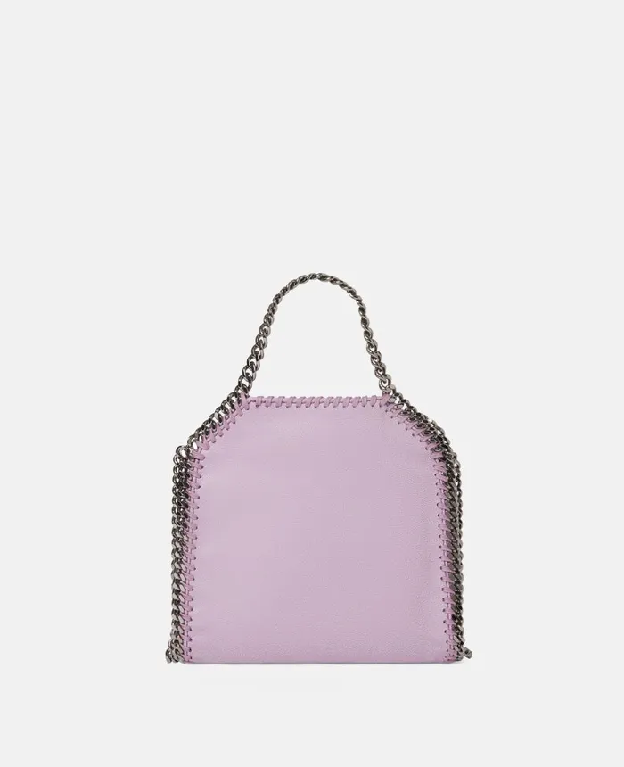 Stella McCartney Falabella Tiny Tote Bag Lilac Women Mini Bags And Clutches