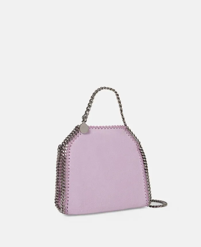 Stella McCartney Falabella Tiny Tote Bag Lilac Women Mini Bags And Clutches