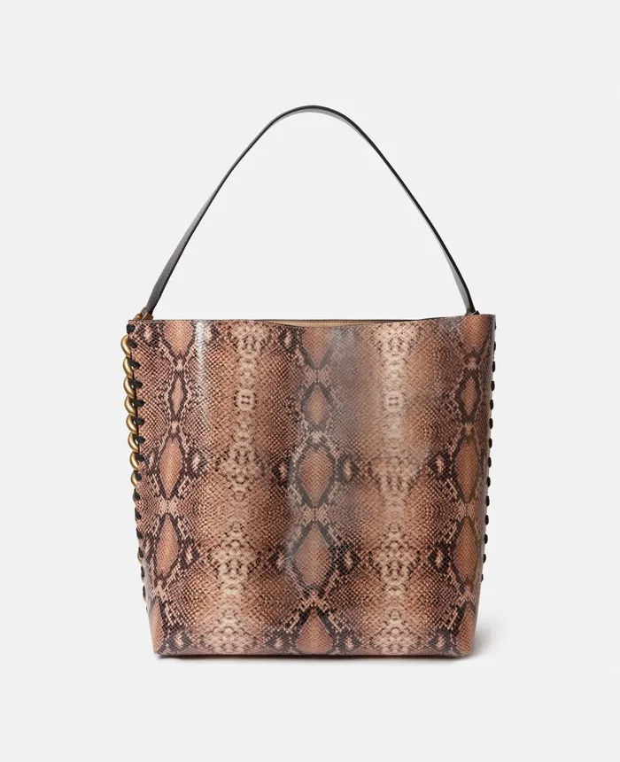 Stella McCartney Frayme Alter Python Tote Bag Naturalpure White Women Frayme Bag Stella McCartney Frayme Alter Python Tote Bag Naturalpure White Women Frayme Bag