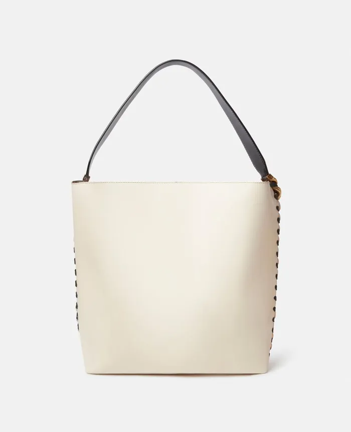 Stella McCartney Frayme Alter Python Tote Bag Naturalpure White Women Frayme Bag Stella McCartney Frayme Alter Python Tote Bag Naturalpure White Women Frayme Bag