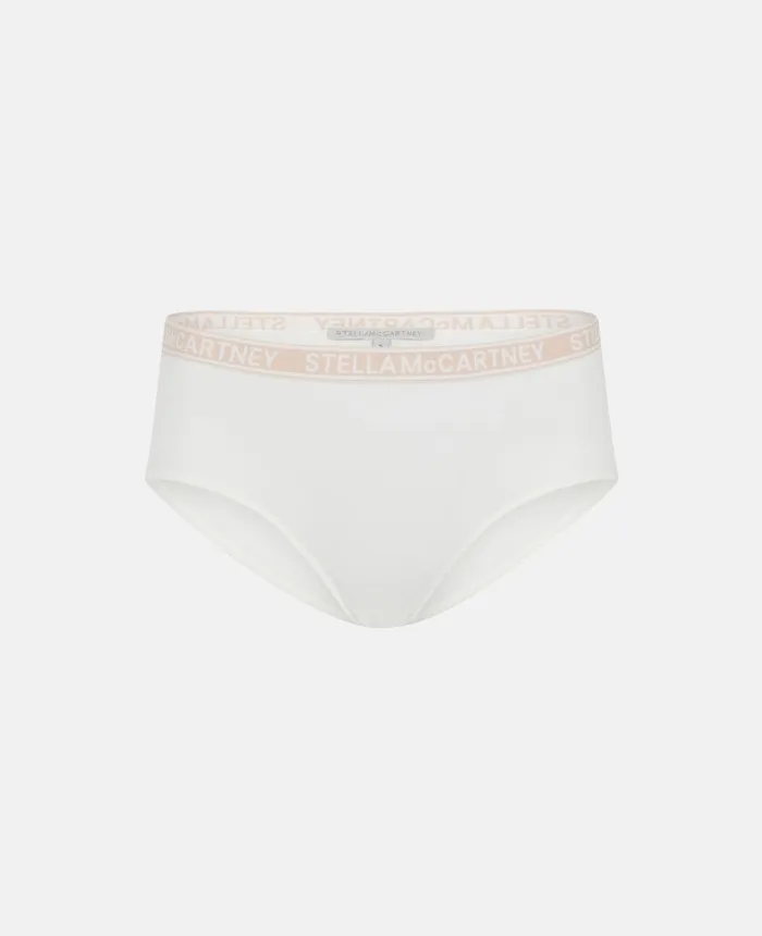 Stella McCartney Ivy Chatting Boyleg Briefs Winter White Women Lingerie And Sleepwear Stella McCartney Ivy Chatting Boyleg Briefs Winter White Women Lingerie And Sleepwear