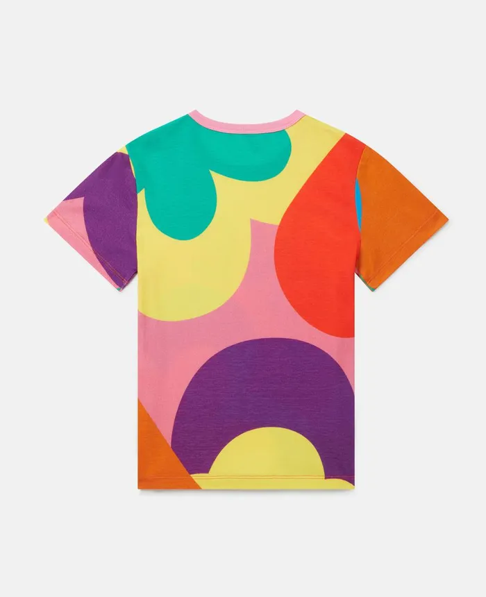 Stella McCartney Love Graphic TShirt Multicolour Kids TShirts And Tops