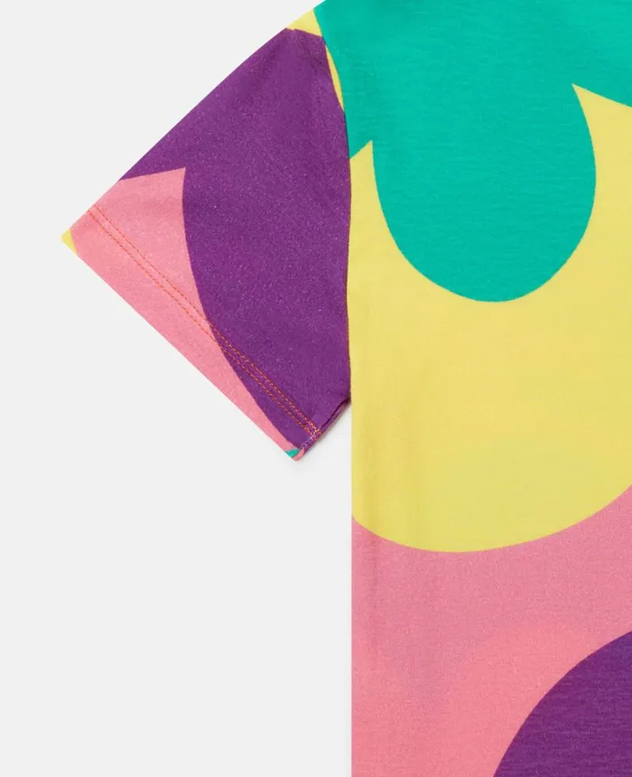 Stella McCartney Love Graphic TShirt Multicolour Kids TShirts And Tops