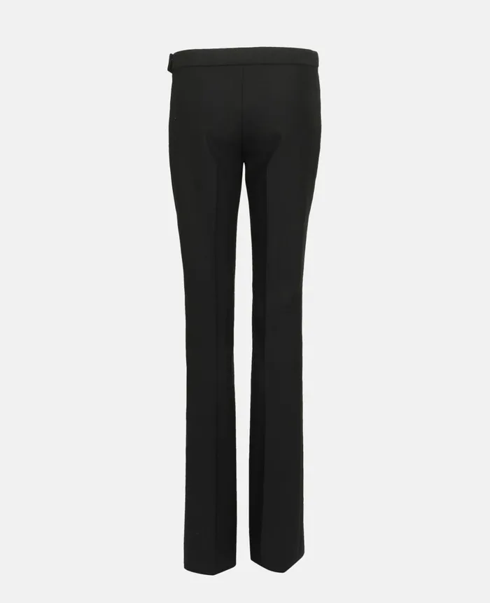 Stella McCartney Low Rise Slim Leg Tailored Trousers Black Women Trousers And Shorts Stella McCartney Low Rise Slim Leg Tailored Trousers Black Women Trousers And Shorts