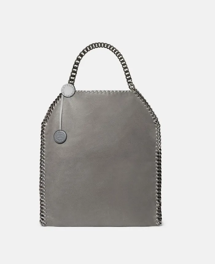 Stella McCartney Maxi Falabella Tote Gray Women TopHandle Bags