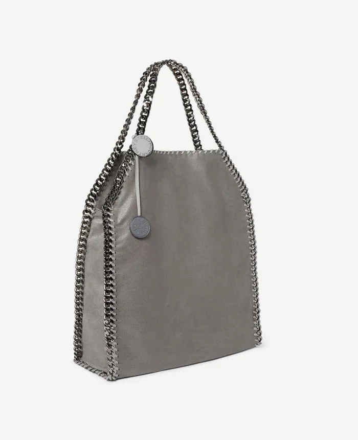 Stella McCartney Maxi Falabella Tote Gray Women TopHandle Bags