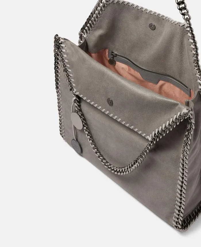 Stella McCartney Maxi Falabella Tote Gray Women TopHandle Bags