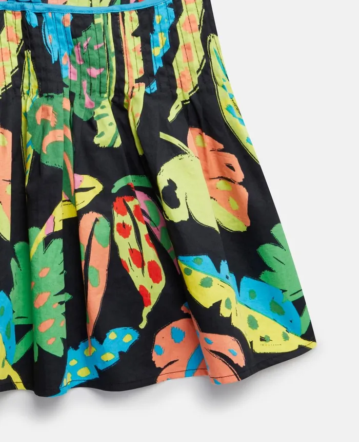 Stella McCartney Palm Leaf Print Cami Top Black Multicolour Kids Sweaters and Cardigans Stella McCartney Palm Leaf Print Cami Top Black Multicolour Kids Sweaters and Cardigans