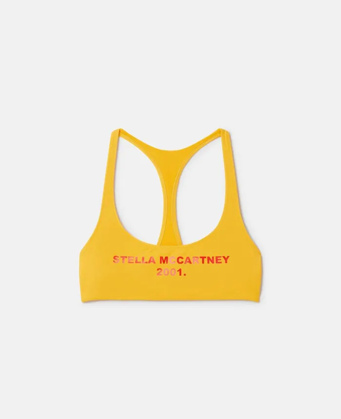 Stella McCartney Stella McCartney 2001 Print Bikini Top Yellow Women Swimwear Stella McCartney Stella McCartney 2001 Print Bikini Top Yellow Women Swimwear