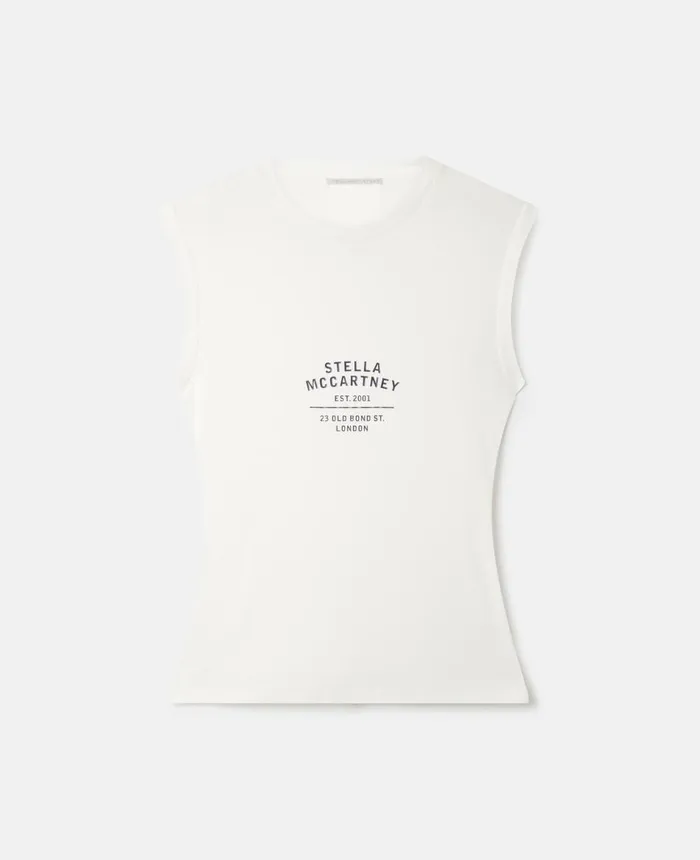 Stella McCartney Stella McCartney 2001 Tank Top White Women Sweatshirts And TShirts Stella McCartney Stella McCartney 2001 Tank Top White Women Sweatshirts And TShirts