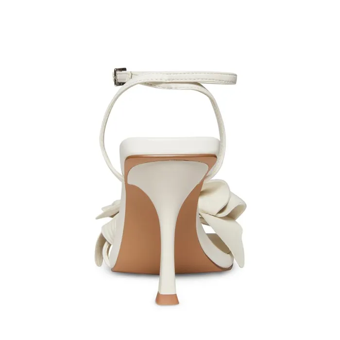 Steve Madden Amani White Womens Heels
