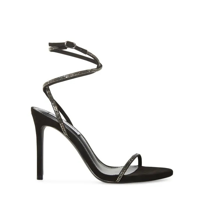 Steve Madden Aubrey Black Multi Womens Heels