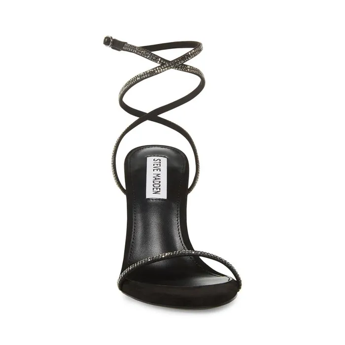 Steve Madden Aubrey Black Multi Womens Heels