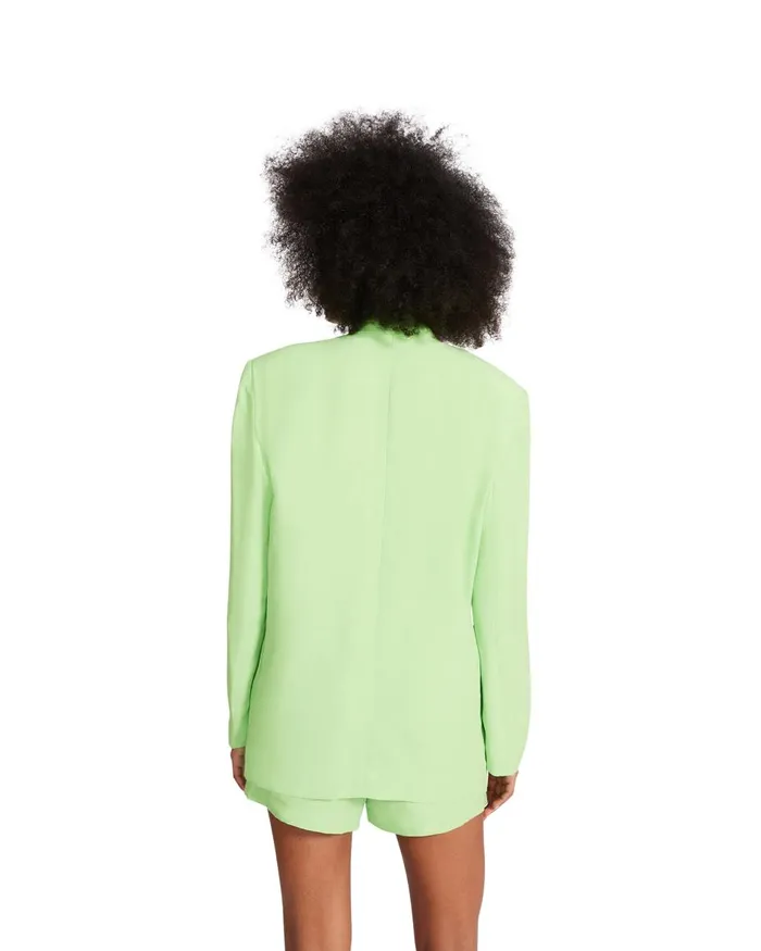 Steve Madden Baldwin Blazer Green Womens Jackets and Coats
