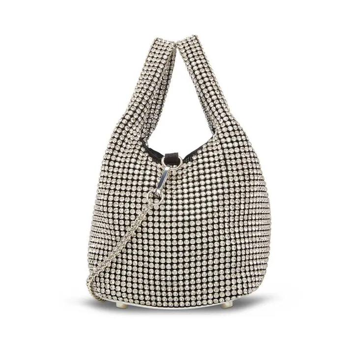 Steve Madden Bbright Rhinestones Womens Mini Bags