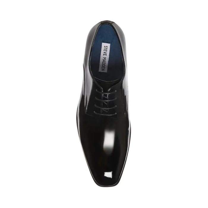 Steve Madden Beaux Black Patent Mens Dress Steve Madden Beaux Black Patent Mens Dress
