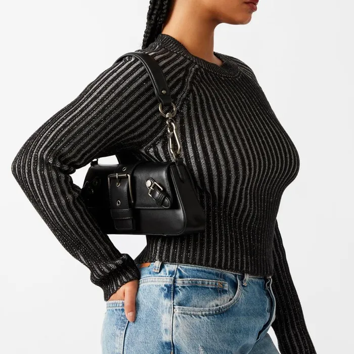 Steve Madden Bgerel Black Womens Crossbody Bags Steve Madden Bgerel Black Womens Crossbody Bags