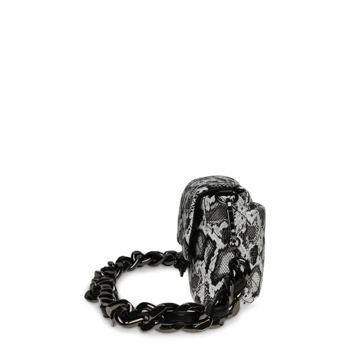 Steve Madden Bheara BlackWhite Snake Womens Mini Bags