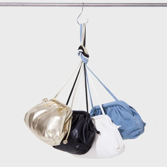 Steve Madden Bnikki Champagne Womens Crossbody Bags
