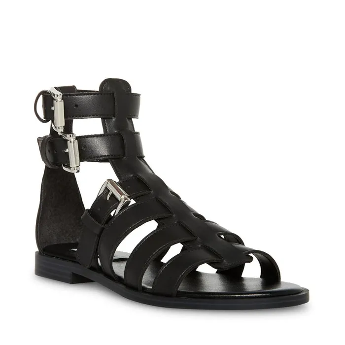 Steve Madden Bruno Black Womens Sandals Steve Madden Bruno Black Womens Sandals