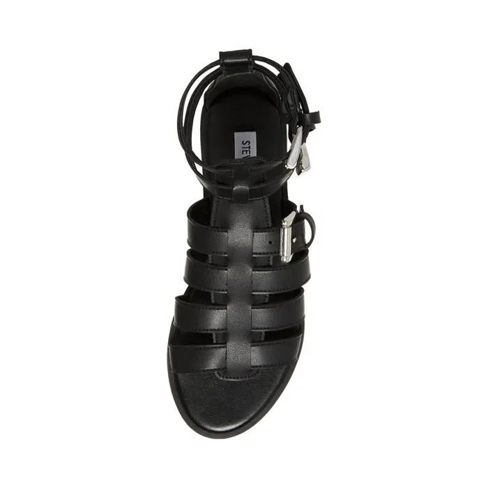 Steve Madden Bruno Black Womens Sandals Steve Madden Bruno Black Womens Sandals