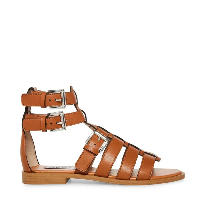 Steve Madden Bruno Tan Womens Sandals