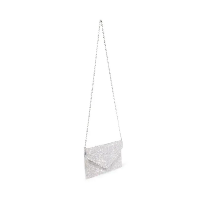 Steve Madden Bswagger Silver Womens Crossbody Bags