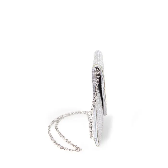 Steve Madden Bswagger Silver Womens Crossbody Bags