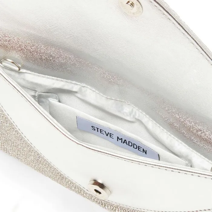 Steve Madden Bswagger Silver Womens Crossbody Bags