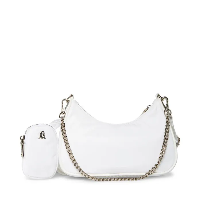 Steve Madden Bvital White Womens Shoulder Bags