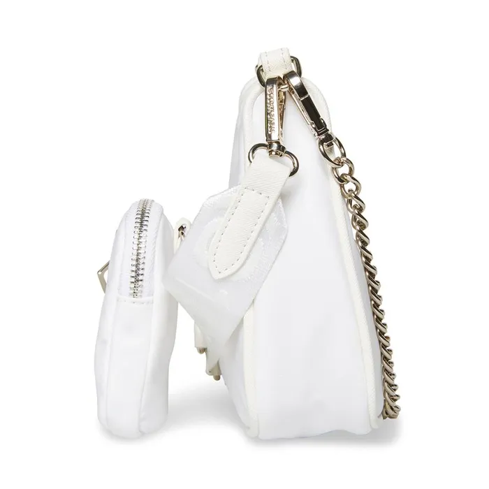 Steve Madden Bvital White Womens Shoulder Bags