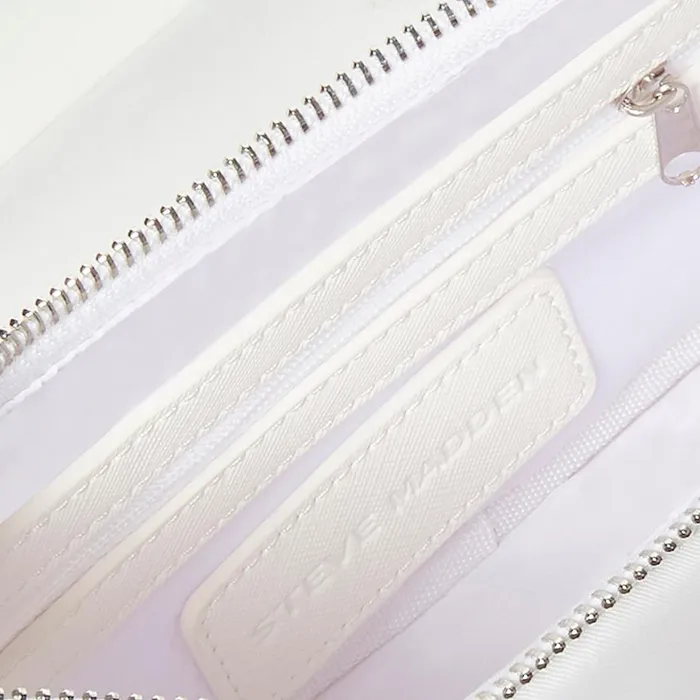 Steve Madden Bvital White Womens Shoulder Bags