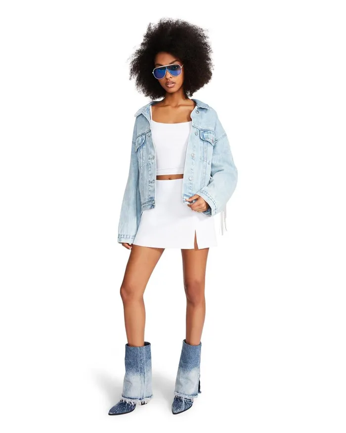Steve Madden Cam Skort White Womens Bottoms