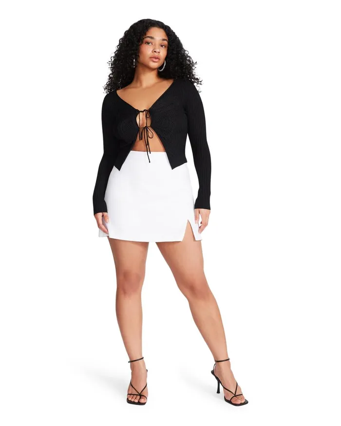 Steve Madden Cam Skort White Womens Bottoms