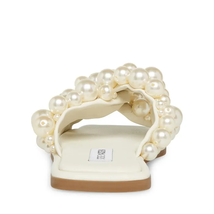 Steve Madden Duri Ivory Womens Sandals