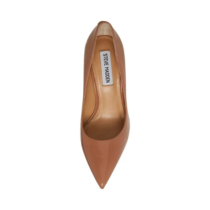 Steve Madden Evelyn Blush Patent Womens Heels