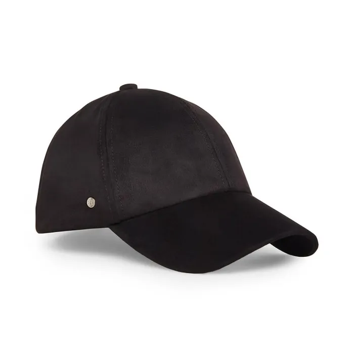 Steve Madden Faux Suede Baseball Cap Black Womens Hats Scarves and Gloves Steve Madden Faux Suede Baseball Cap Black Womens Hats Scarves and Gloves