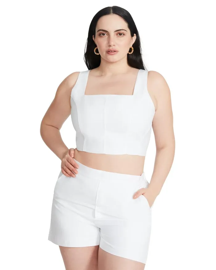 Steve Madden Femme Top White Womens Tops and Shirts